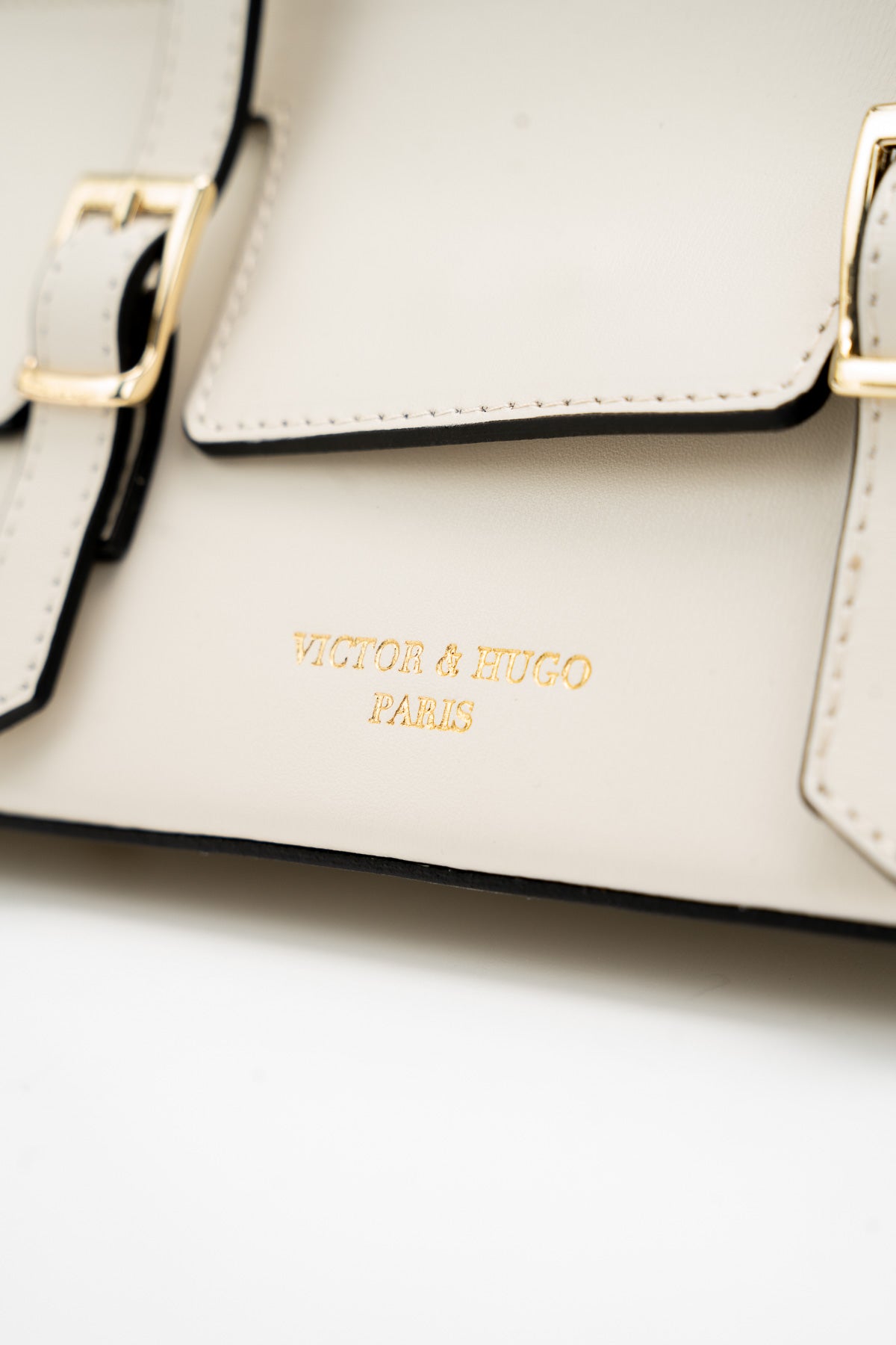 Briana Box Shoulder Bag - Beige