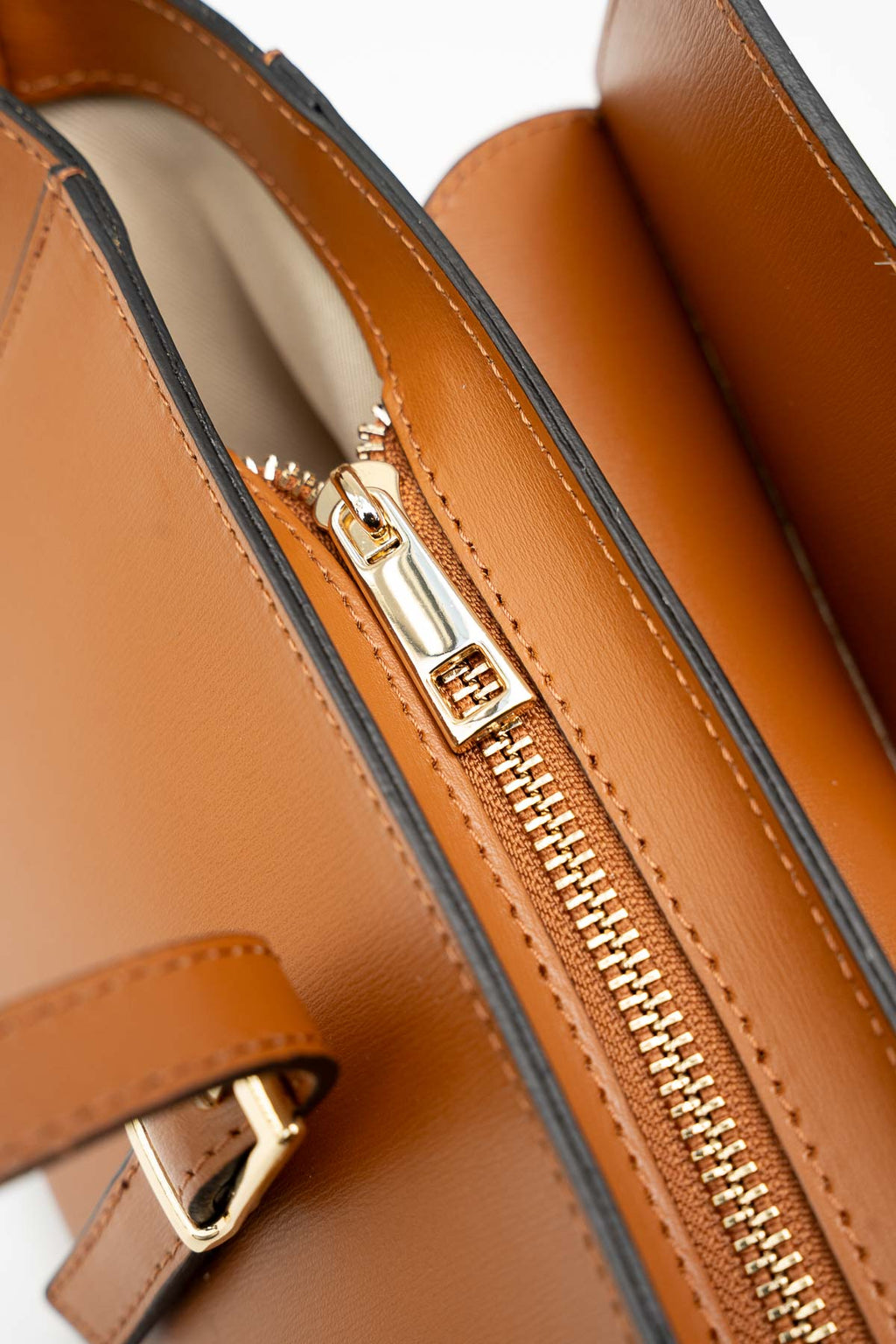 Sac Porte Epaule Briana Box - Camel