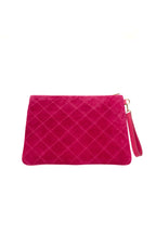 Clay Clutch - Fuchsia