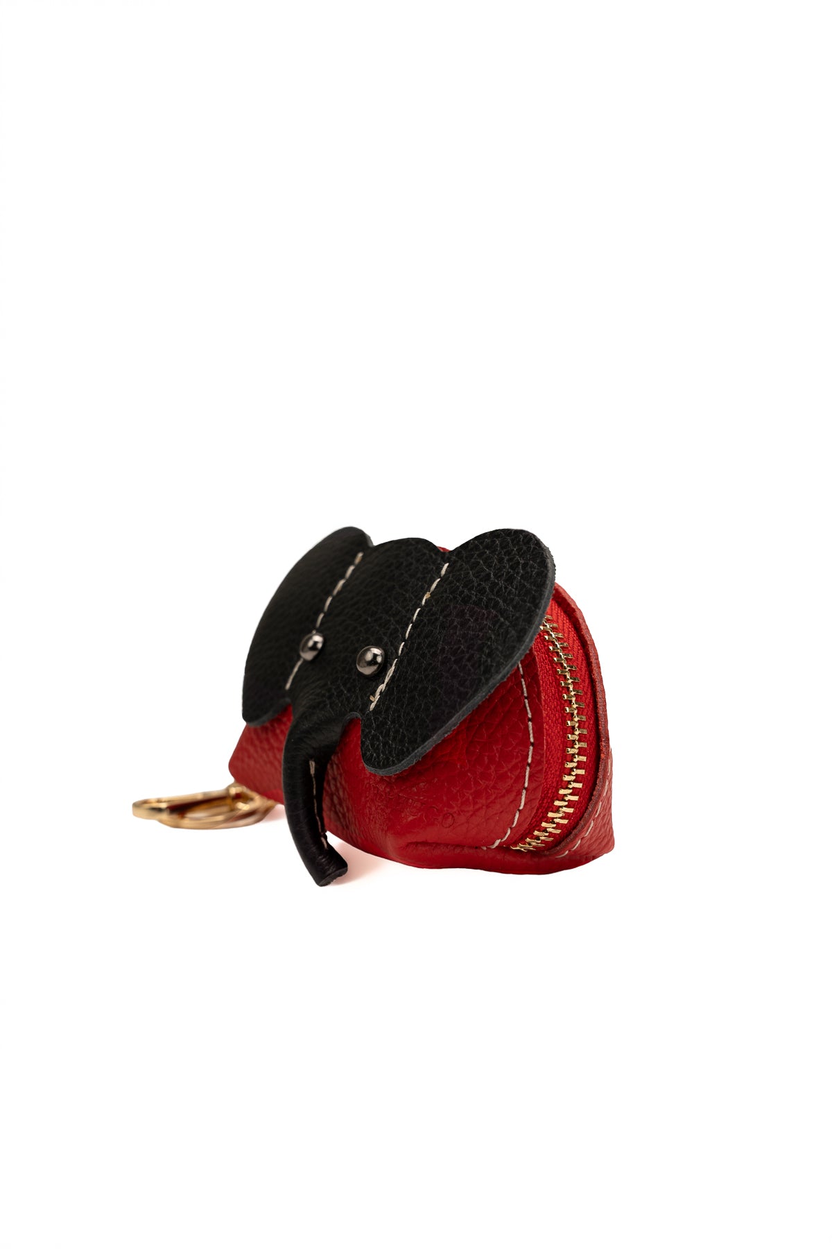 Porte Monnaie Jim - Rouge/Noir