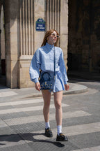 Sac A Bandouliere Josie - Bleu