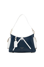 Bolso Bandolera Kate - Azul Marino/Blanco