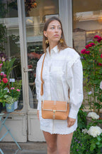 Rima Bolso De Hombro - Camel/Beige