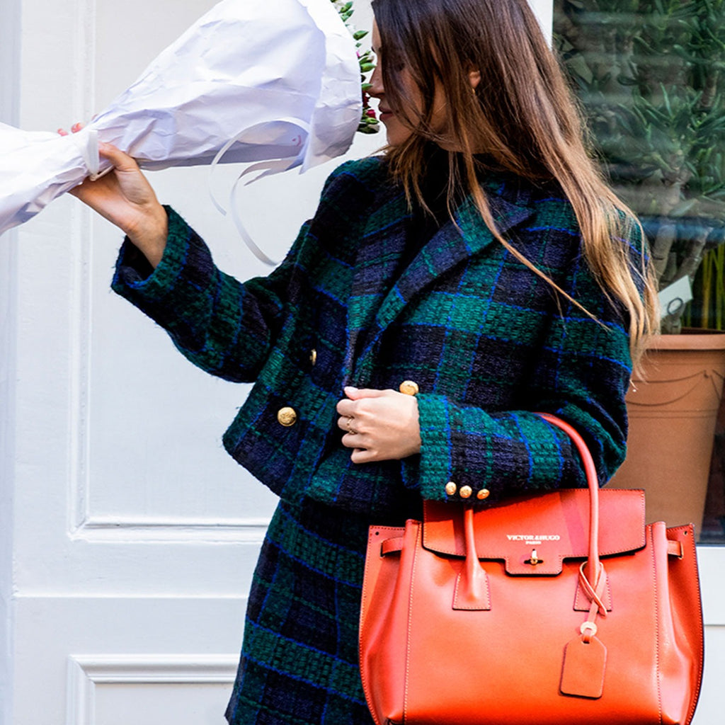 Sac A Main  Jane - Orange Fonce