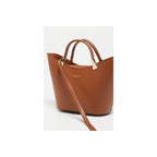 Bolso De Mano Lety - Camel Oscuro