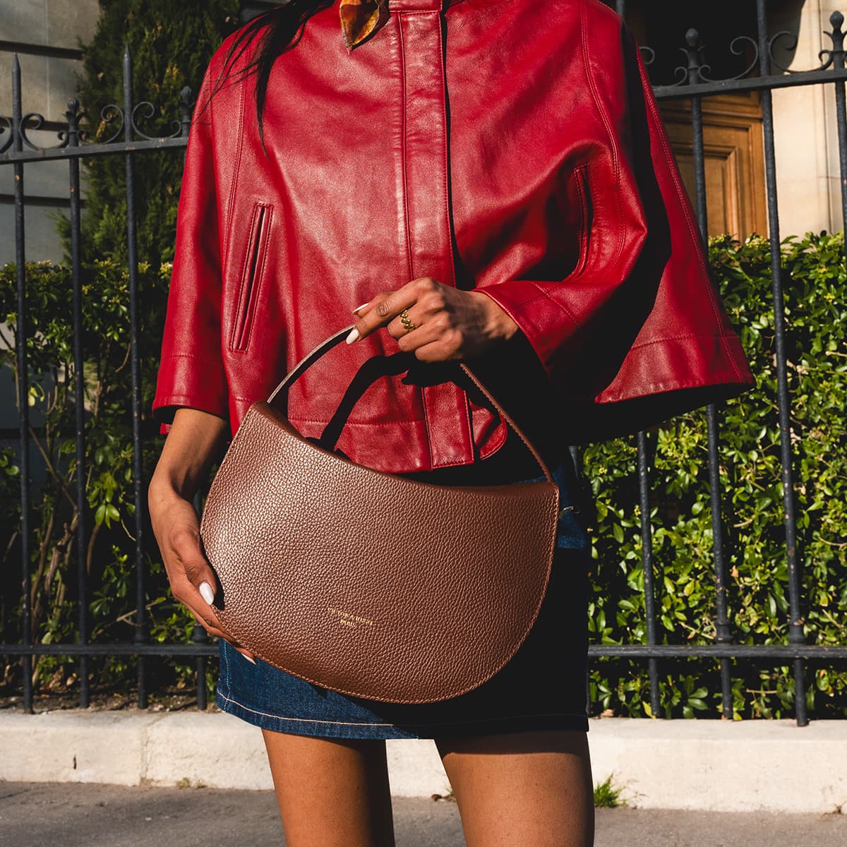 Alexa Shoulder Bag - Brown