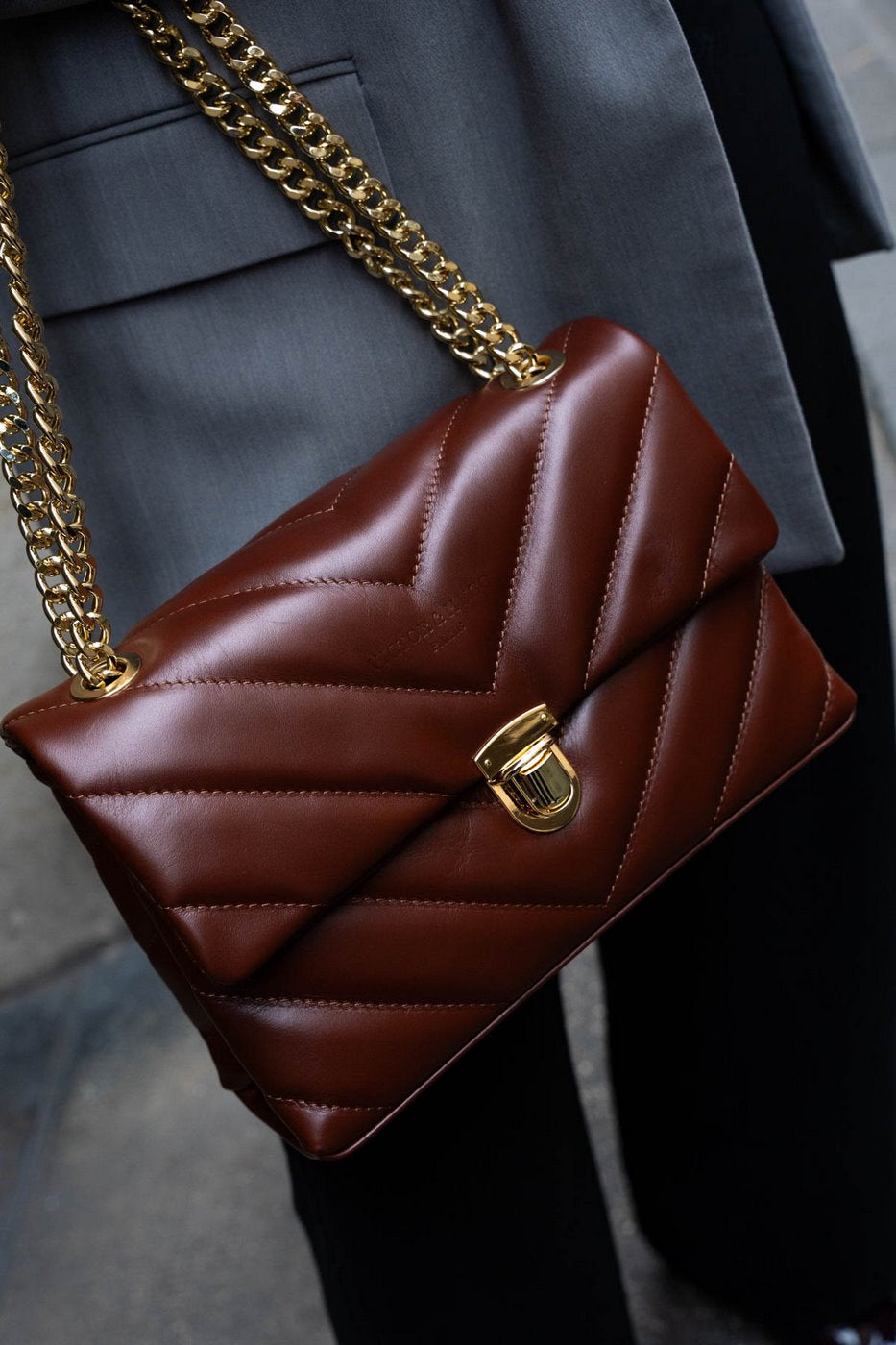 Sac A Bandouliere   Clea - Marron