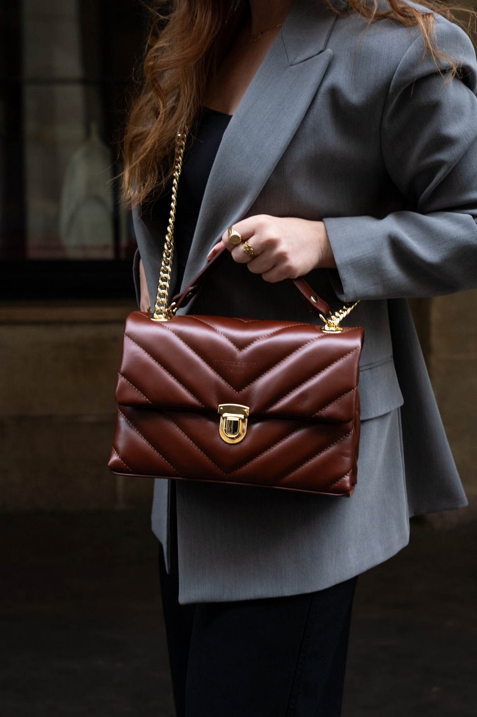Sac A Bandouliere   Clea - Marron
