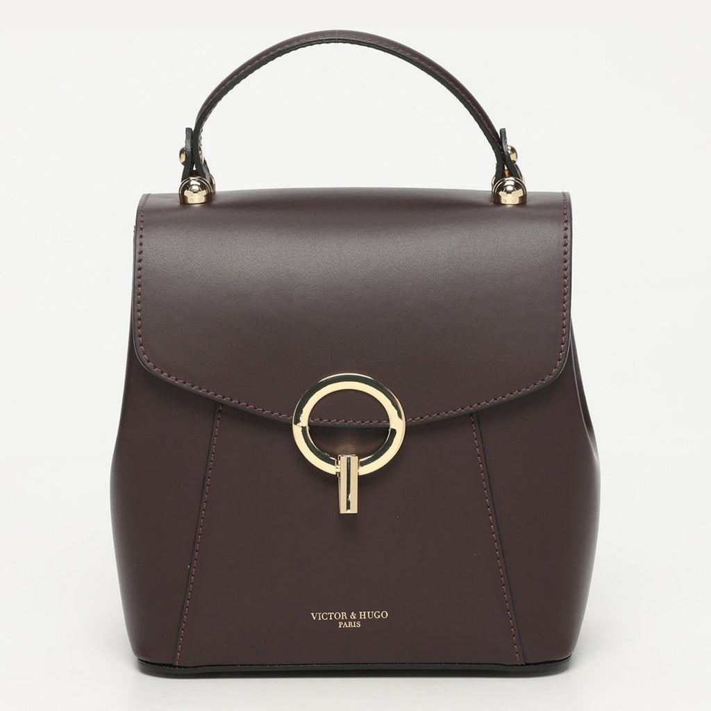 Elena Handbag - Eggplant