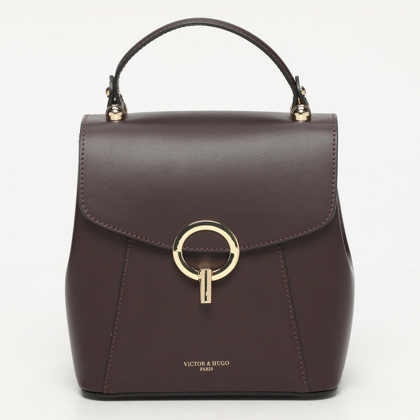 Elena Handbag - Eggplant