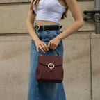 Elena Handbag - Eggplant