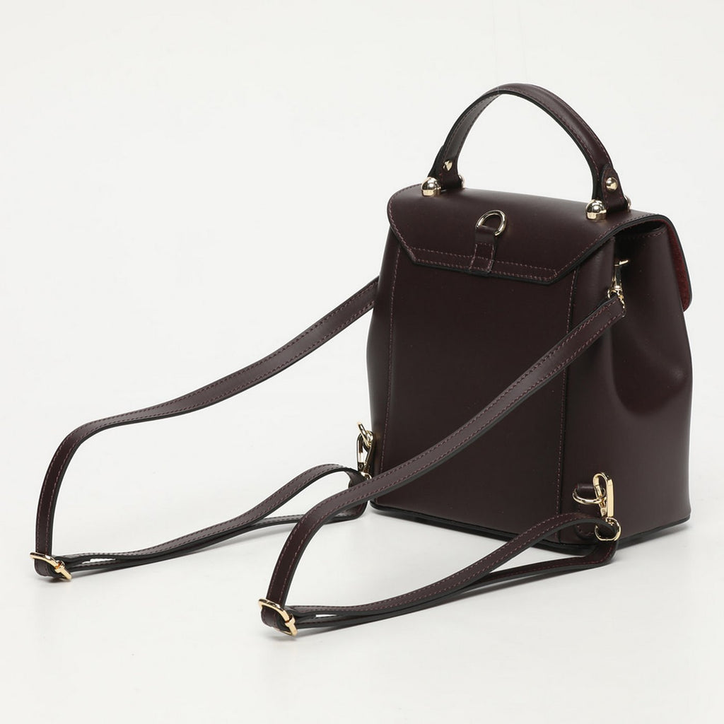 Elena Handbag - Eggplant