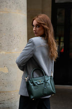 Sac A Main  Jany - Vert Bouteille