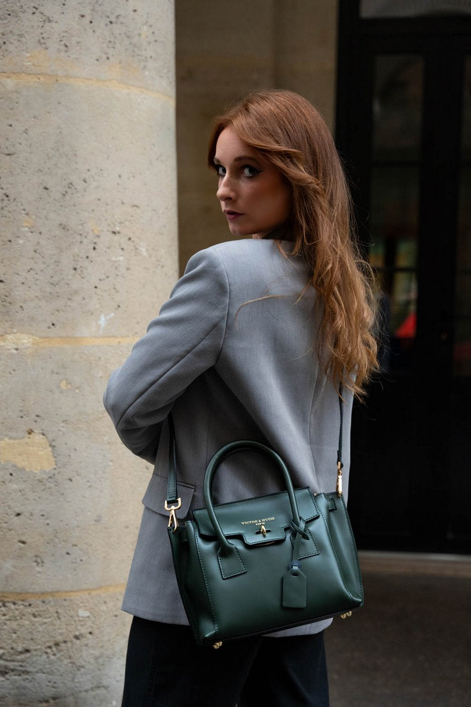Sac A Main  Jany - Vert Bouteille
