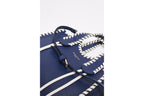 Bolso De Hombro Kamelia - Azul Marino / Blanco Roto