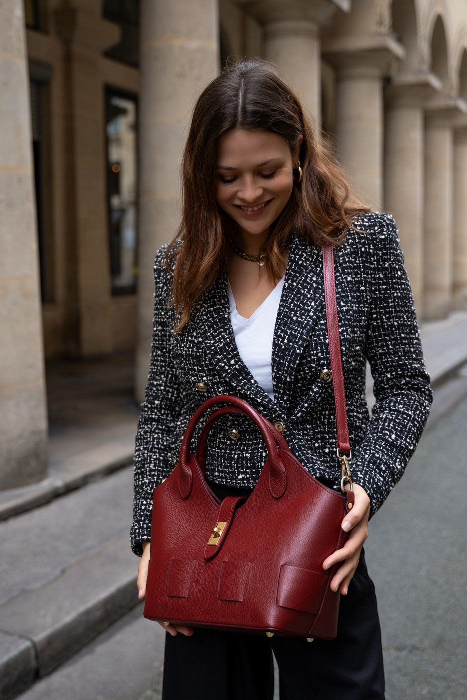 Bolso Soho - Burdeos