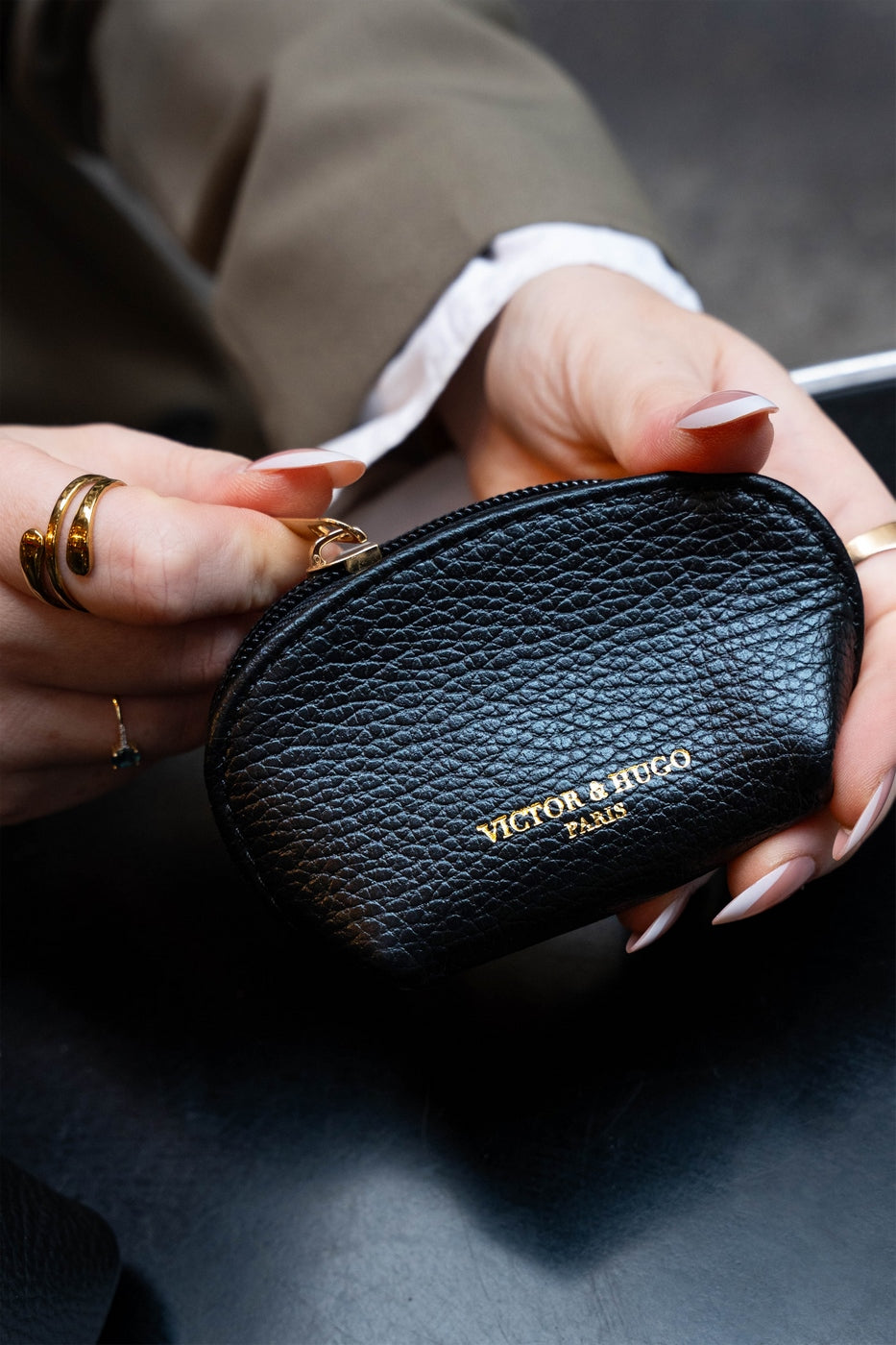 Porte Monnaie Wendy - Noir
