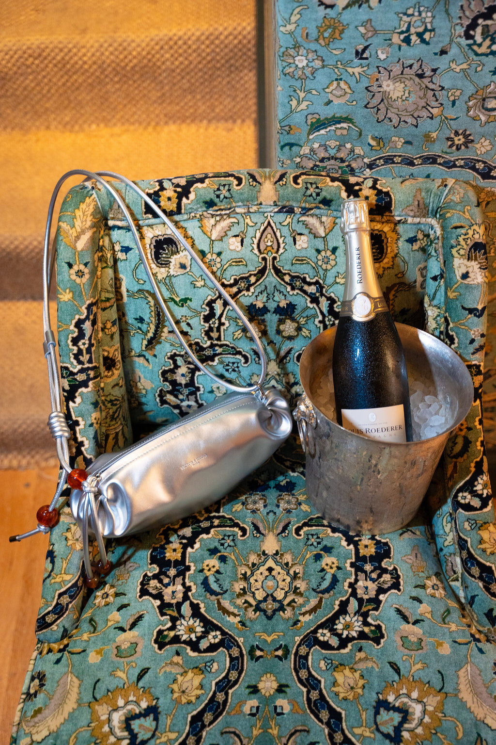 Bolso Bandolera Aina - Plata - Mujer