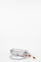 Bolso Bandolera Aina - Plata - Mujer