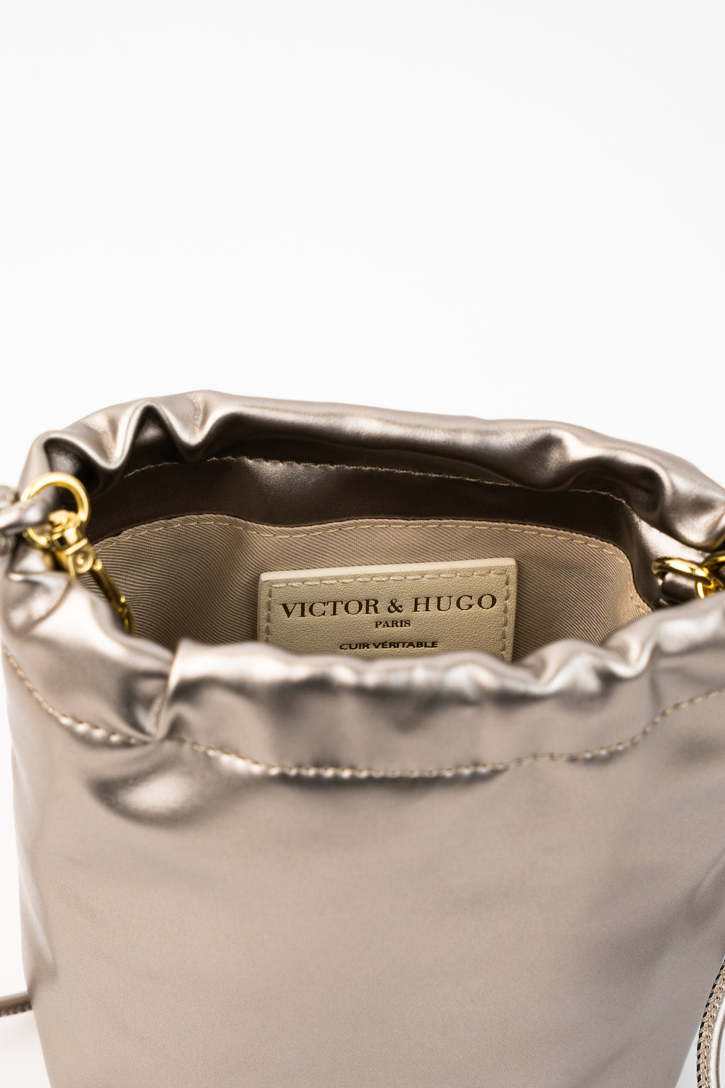 Sac À Bandouliere Elva - Bronze - Femme