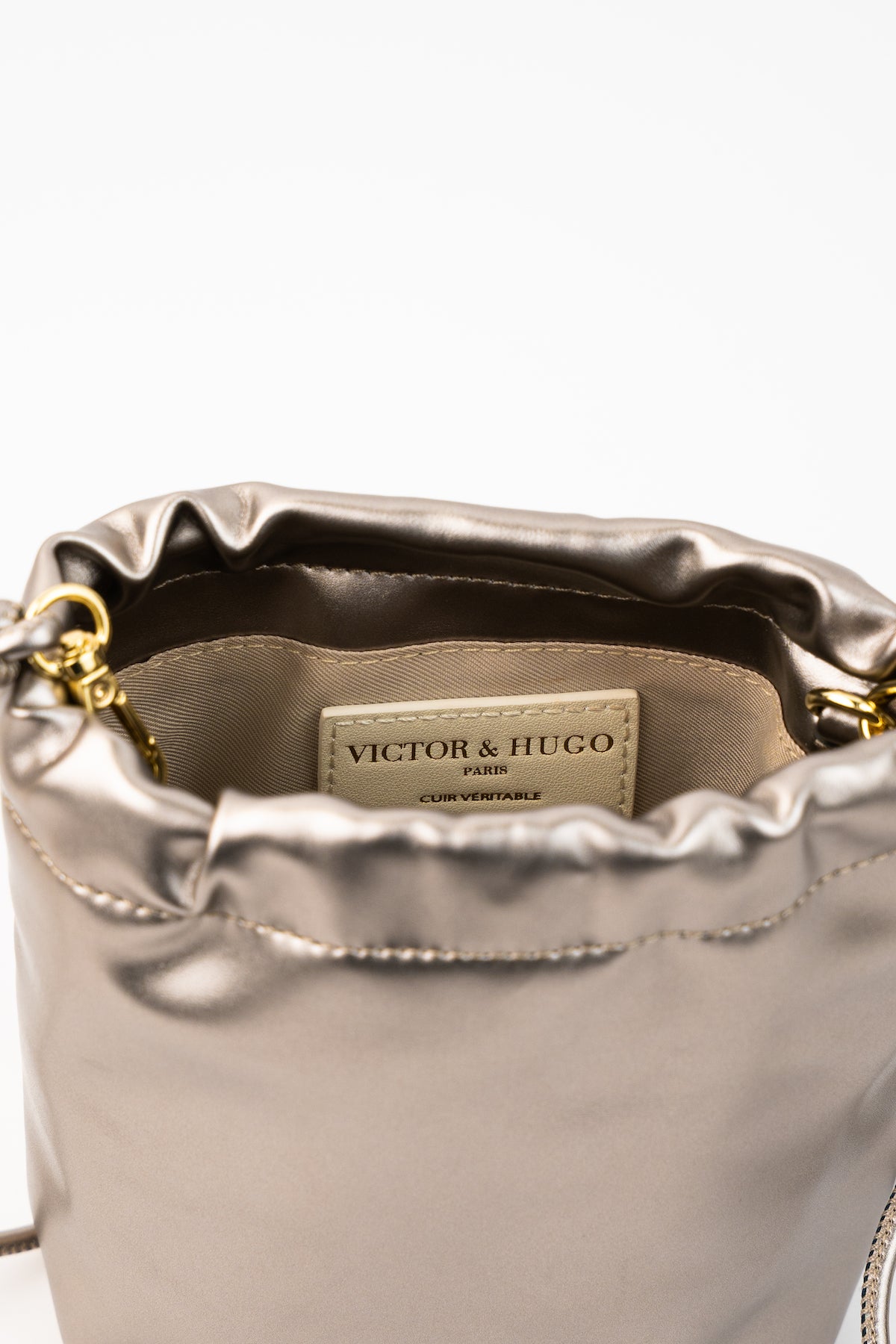 Sac À Bandouliere Elva - Bronze - Femme