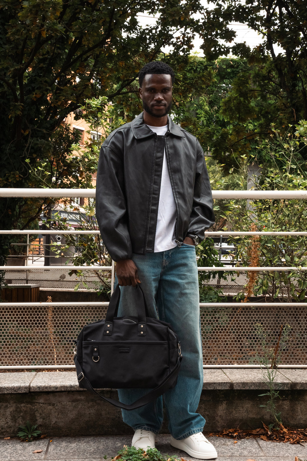 Bolsa de Fin de Semana Sky - Negro - Unisex