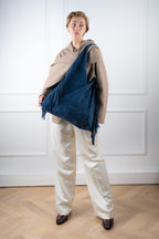 Sorrel Shoulder Bag - Navy Blue