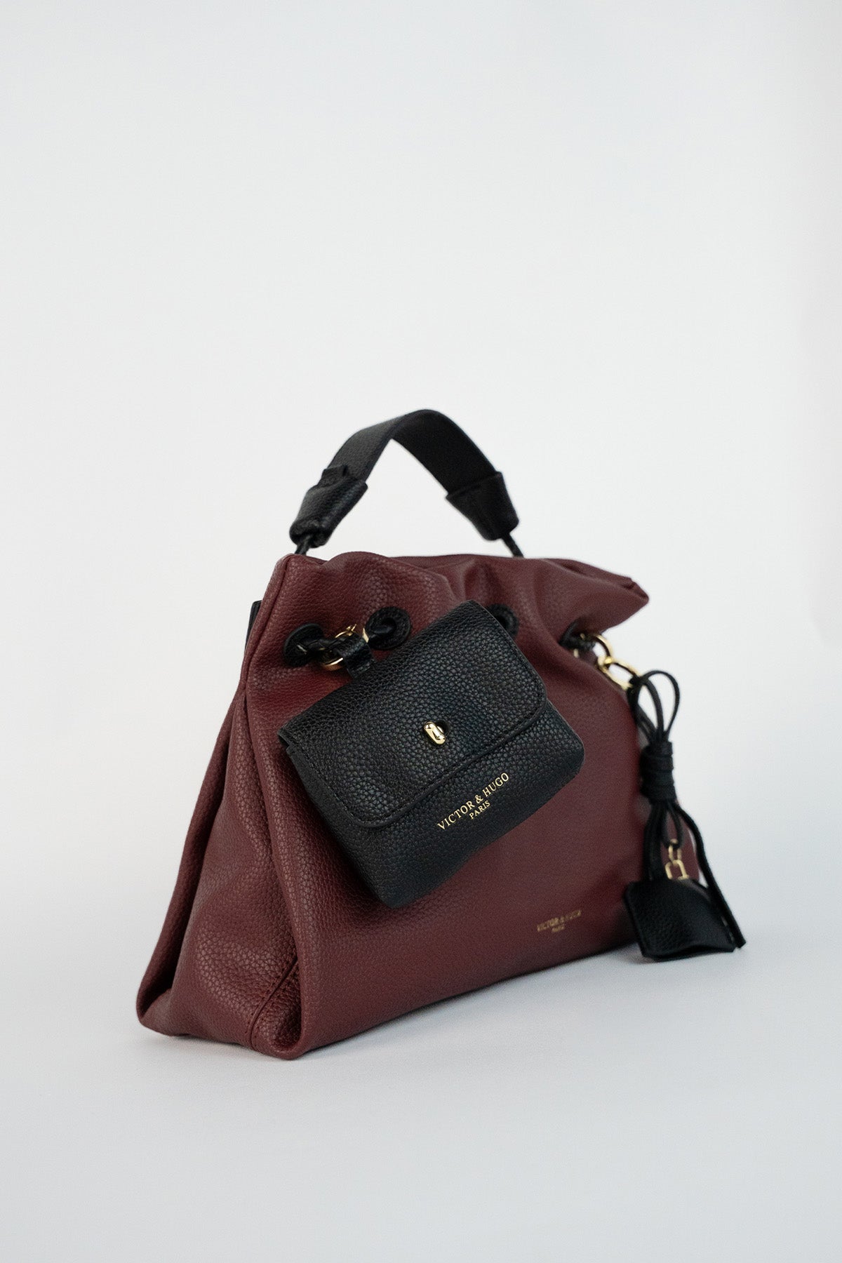 Sac A Bandouliere Yera - Bordeaux / Noir