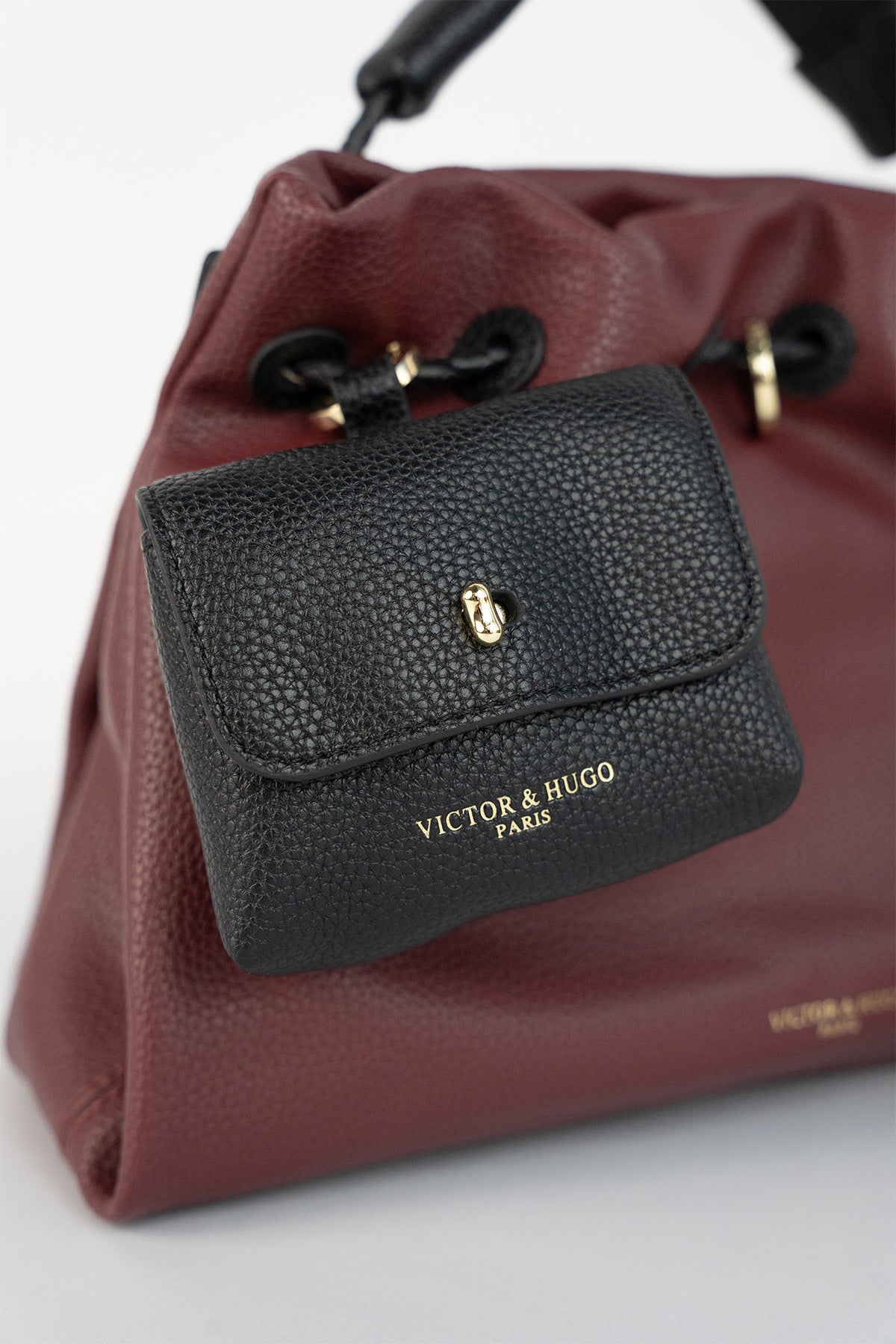 Sac A Bandouliere Yera - Bordeaux / Noir