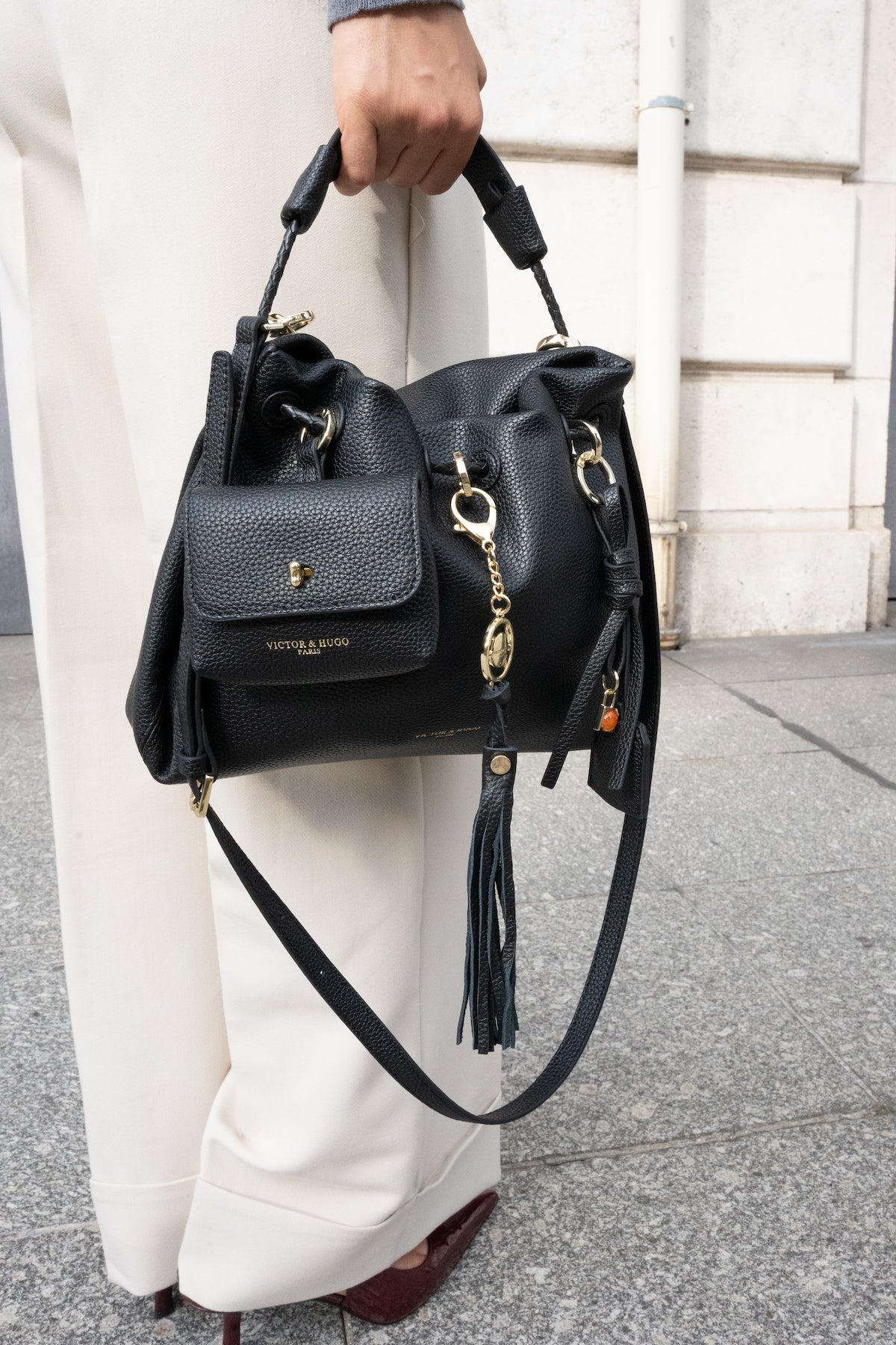 Sac A Bandouliere  Yera - Noir