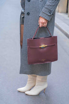 Bolso de mano Freda - Burdeos