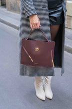 Bolso de mano Freda - Burdeos