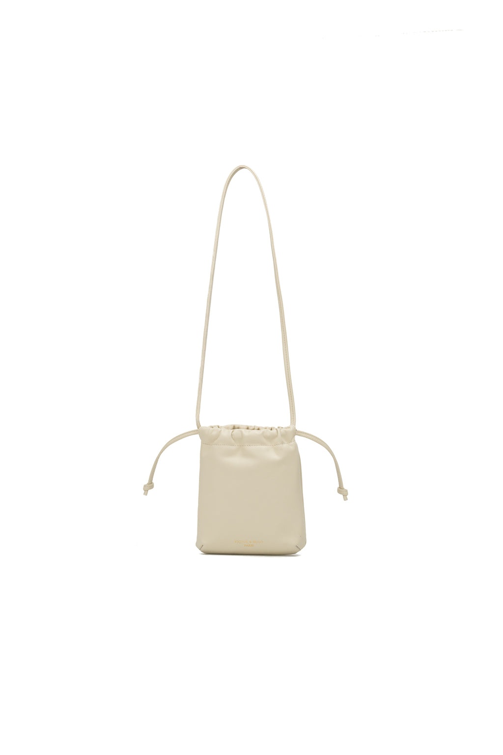 Cartera de mano Leif - Crema