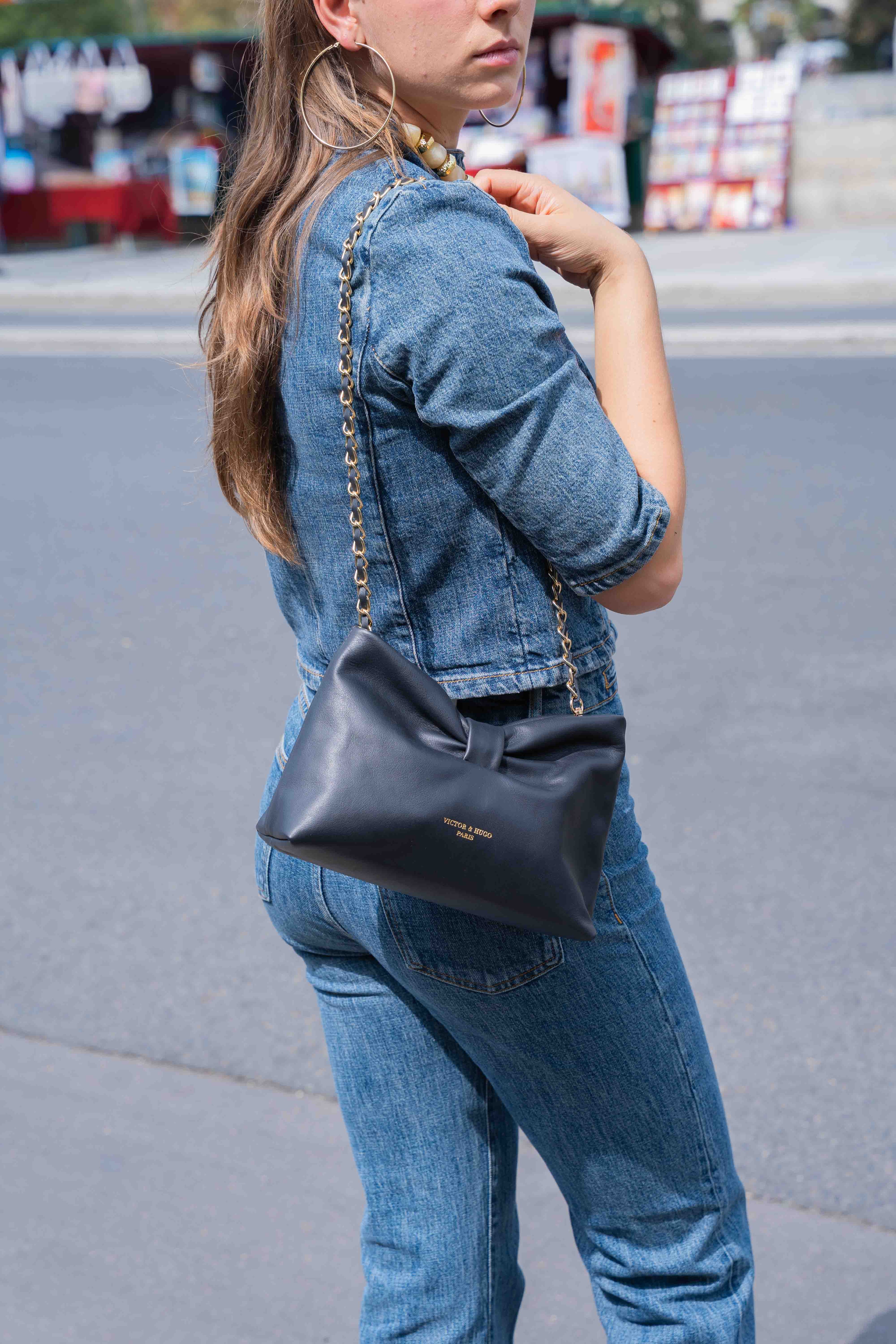 Sac À Bandoulière Oren - Noir