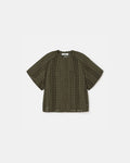 English embroidery blouse army_1