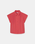 Chemise manches courtes corail_5
