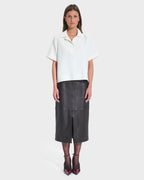 Top chemise fluide écru_4