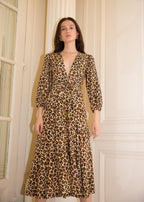 Victoria Leopard Dress