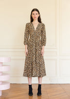 Victoria Leopard Dress