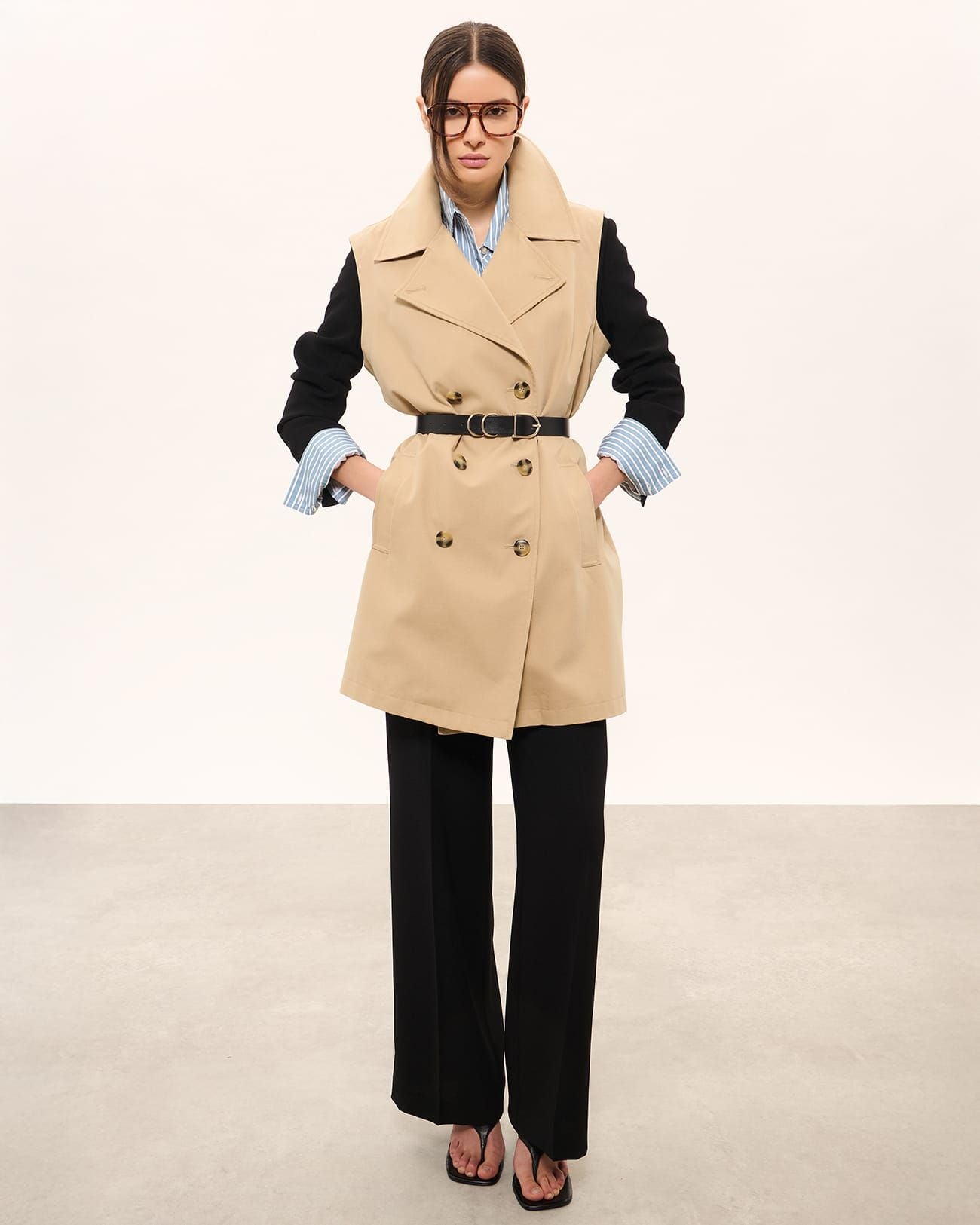 Gabardina modular beige 3