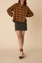 Blouse Virgile - Carreaux Gingembre