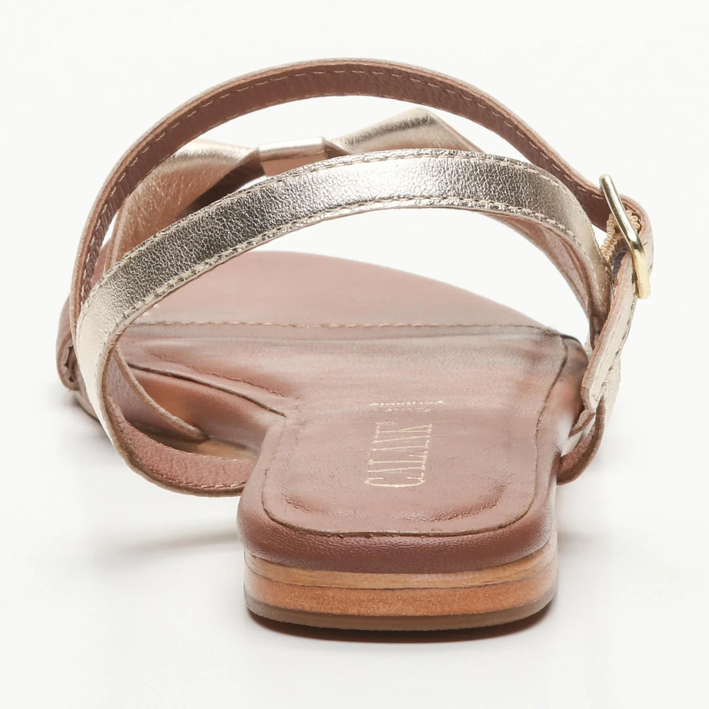 Sandales Tendances Virote - Camel / Gold