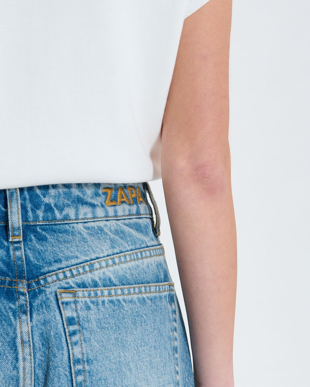 Wide leg jeans baby blue_2
