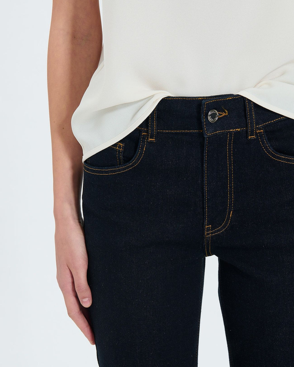 Raw straight jeans_2