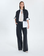 Black palazzo jeans_1