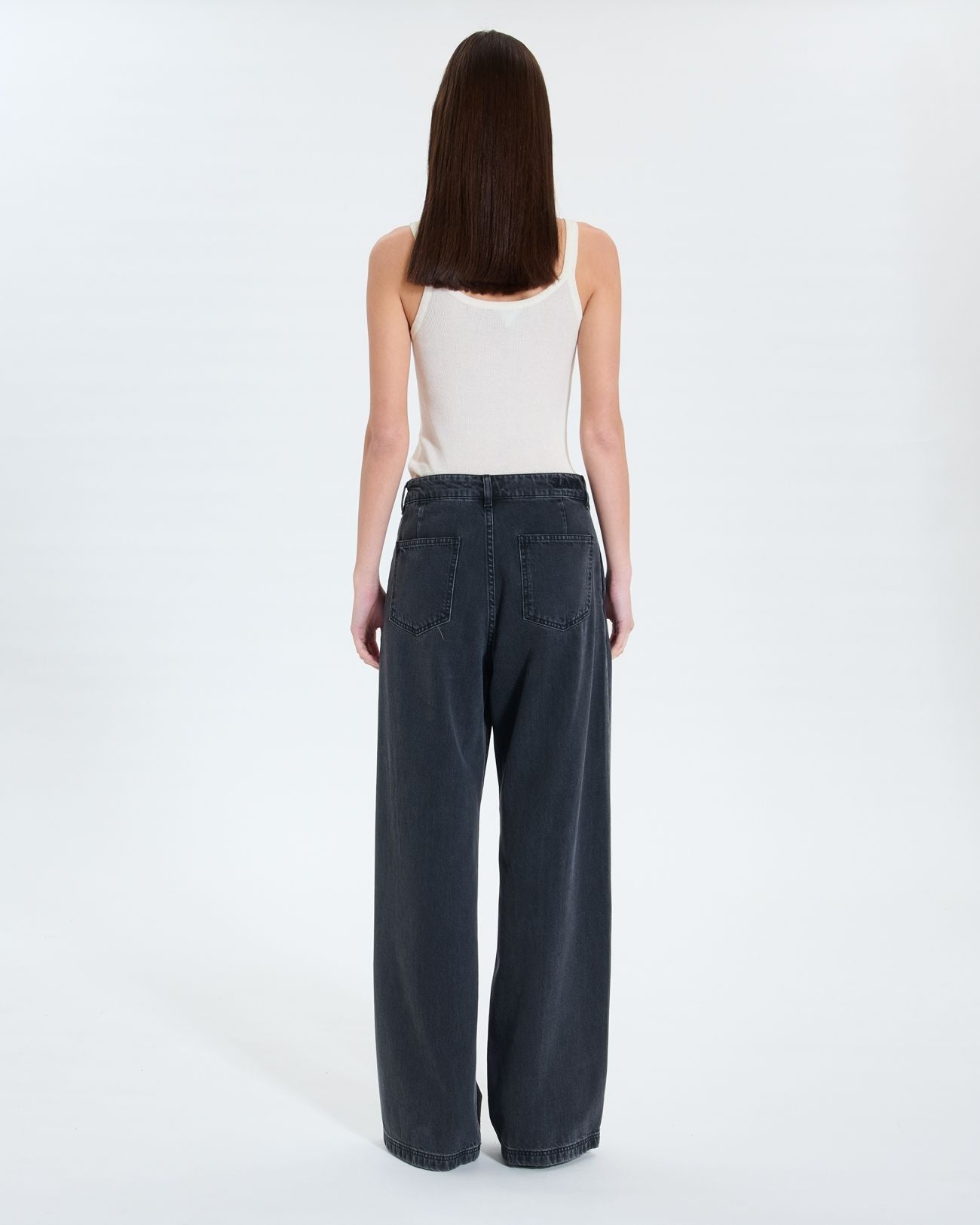 Black palazzo jeans_3