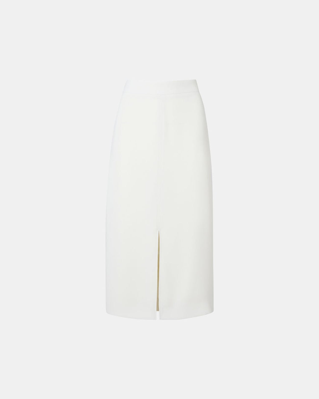 Ecru pencil skirt_5