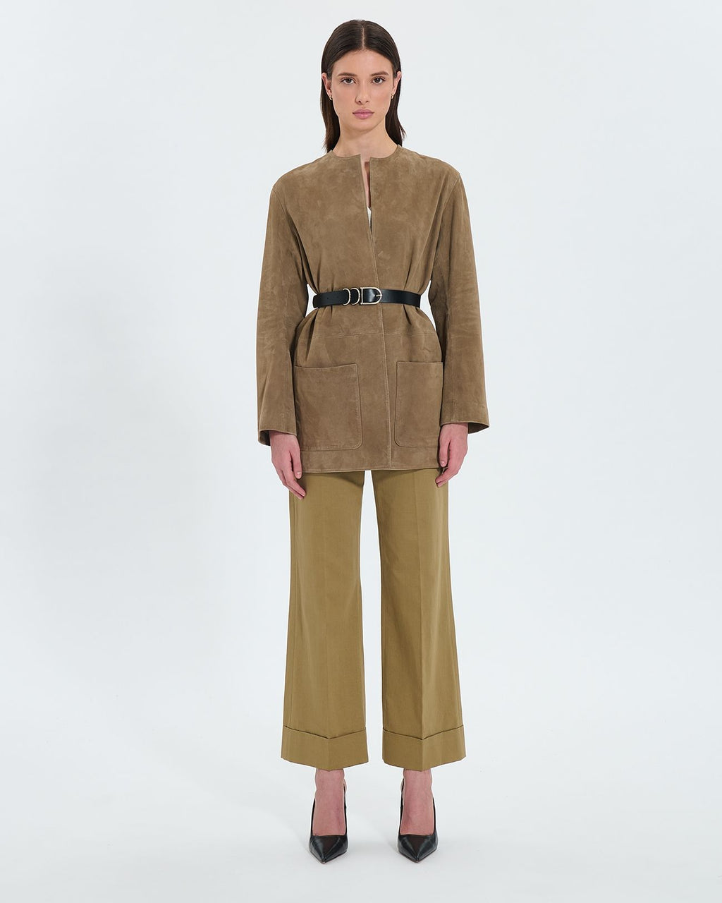Manteau mi-long kaki_2