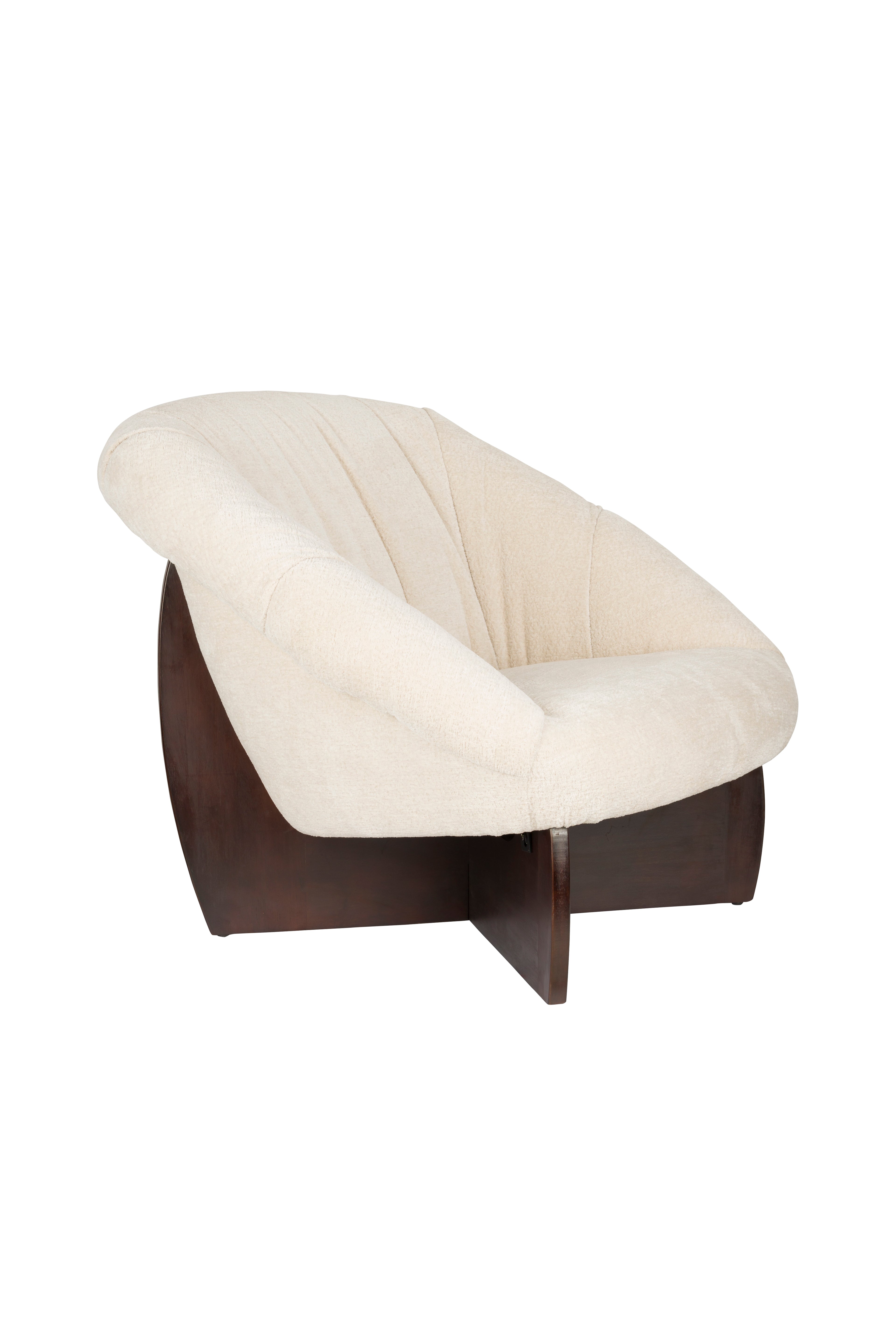 Emilius - Sillón lounge - Tela - Beige