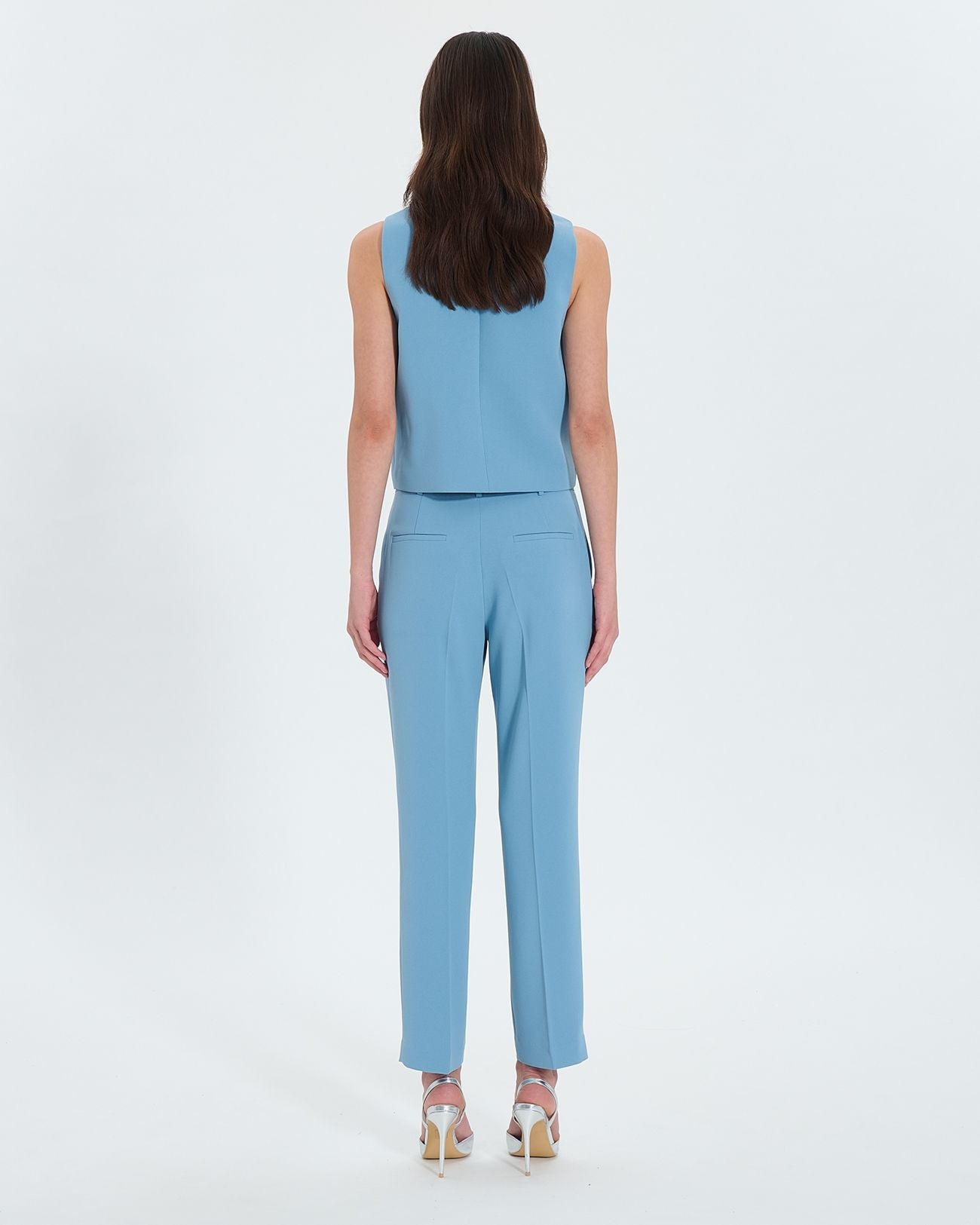 Pantalón ajustado crepe azul_3